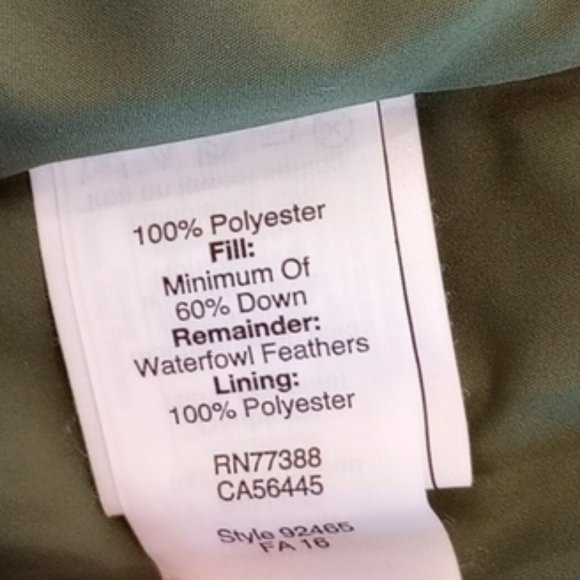 J. Crew Olive Quilted Vest - Picture 5 of 5